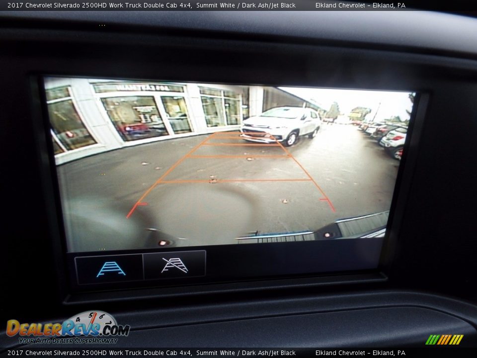 2017 Chevrolet Silverado 2500HD Work Truck Double Cab 4x4 Summit White / Dark Ash/Jet Black Photo #29