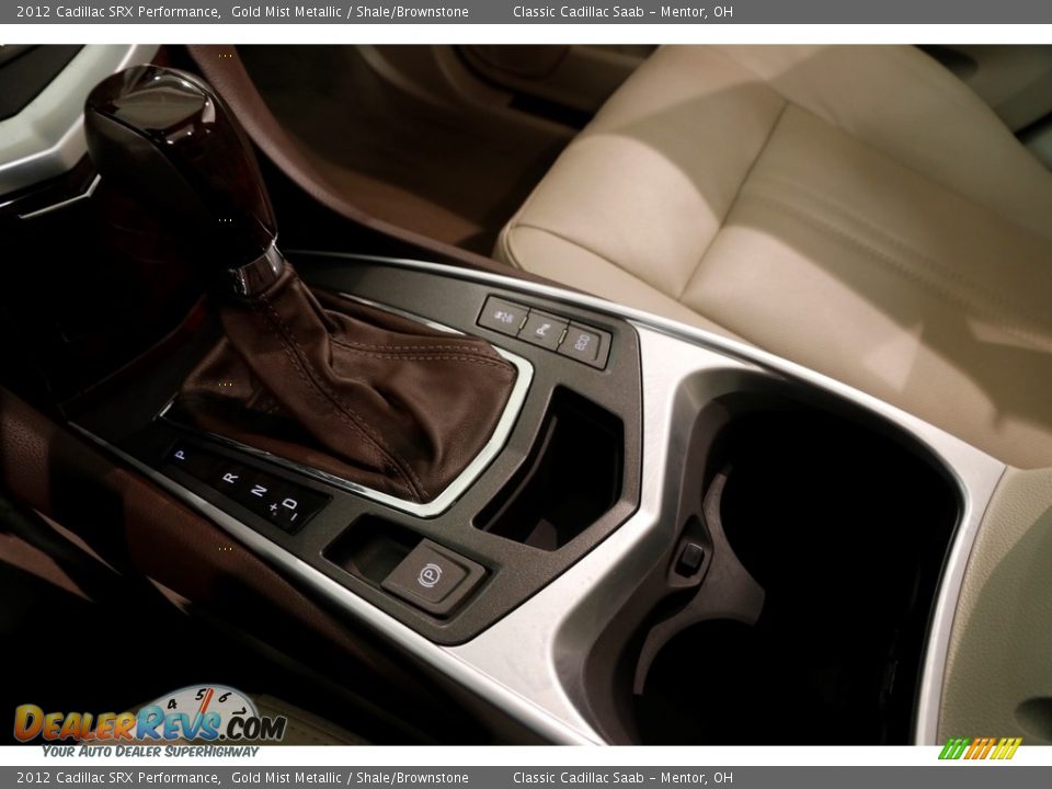 2012 Cadillac SRX Performance Gold Mist Metallic / Shale/Brownstone Photo #15