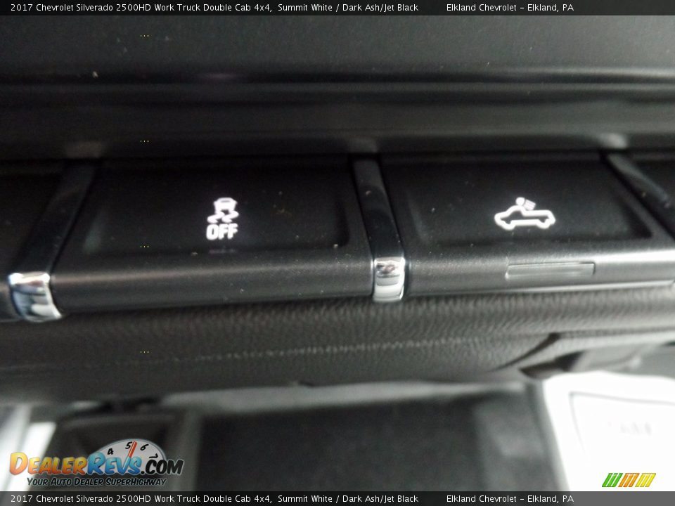 2017 Chevrolet Silverado 2500HD Work Truck Double Cab 4x4 Summit White / Dark Ash/Jet Black Photo #32