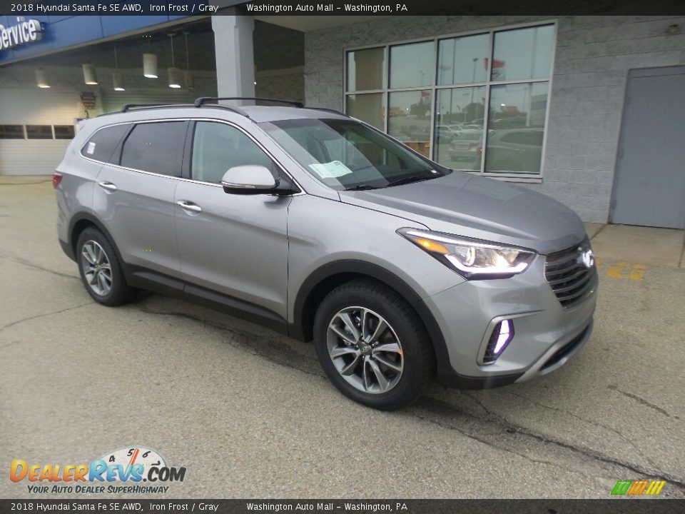 2018 Hyundai Santa Fe SE AWD Iron Frost / Gray Photo #1