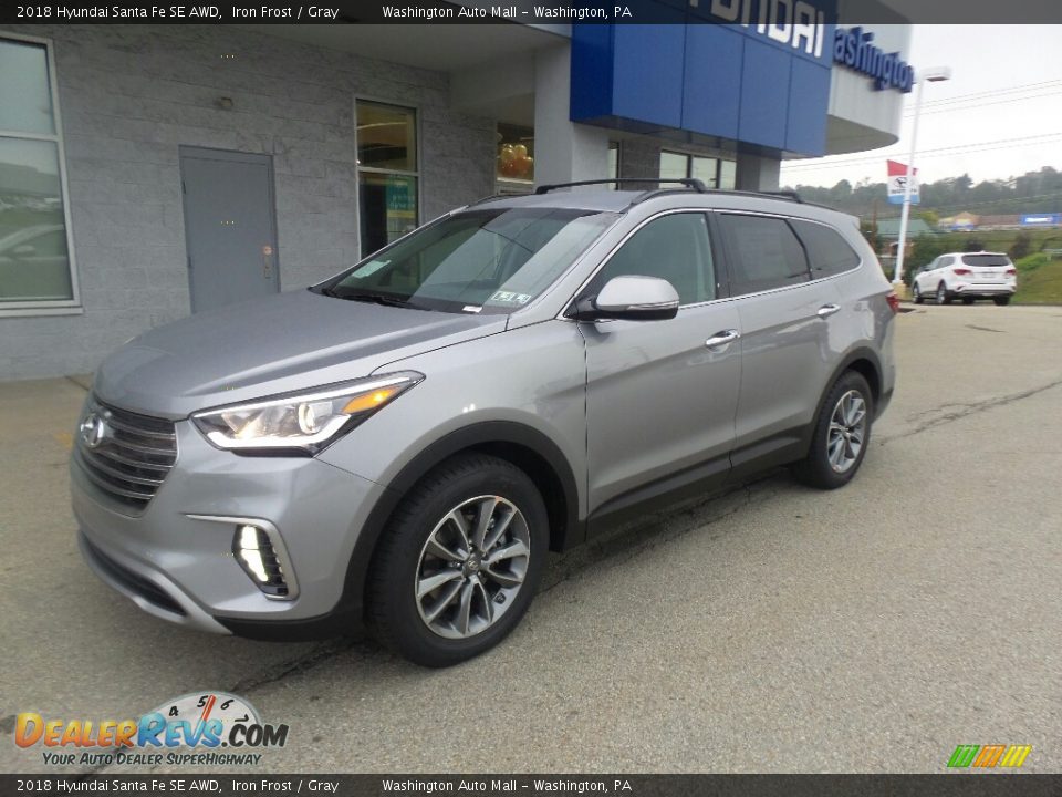 2018 Hyundai Santa Fe SE AWD Iron Frost / Gray Photo #6