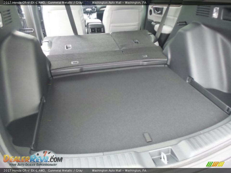 2017 Honda CR-V EX-L AWD Gunmetal Metallic / Gray Photo #11