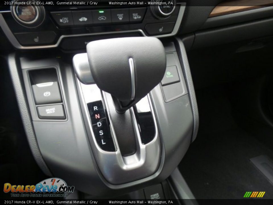 2017 Honda CR-V EX-L AWD Gunmetal Metallic / Gray Photo #29