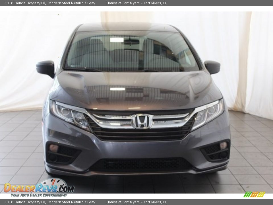 2018 Honda Odyssey LX Modern Steel Metallic / Gray Photo #4
