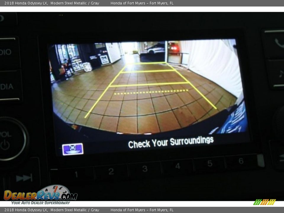 2018 Honda Odyssey LX Modern Steel Metallic / Gray Photo #16