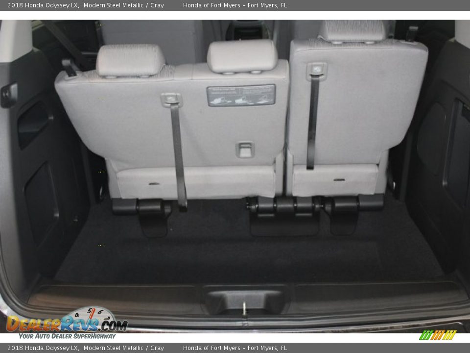 2018 Honda Odyssey LX Modern Steel Metallic / Gray Photo #22