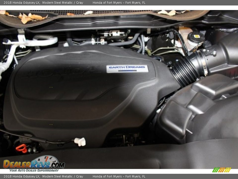 2018 Honda Odyssey LX Modern Steel Metallic / Gray Photo #23