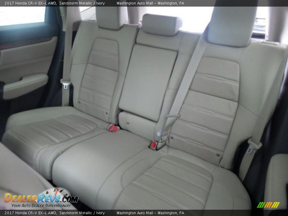 2017 Honda CR-V EX-L AWD Sandstorm Metallic / Ivory Photo #10