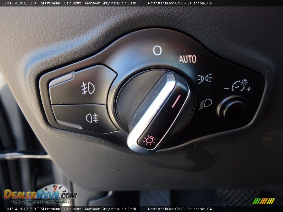 2015 Audi Q5 2.0 TFSI Premium Plus quattro Monsoon Gray Metallic / Black Photo #22