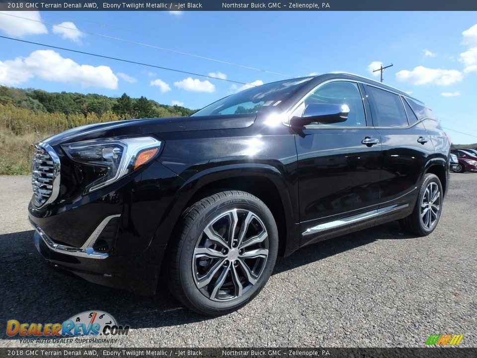 2018 GMC Terrain Denali AWD Ebony Twilight Metallic / ­Jet Black Photo #1