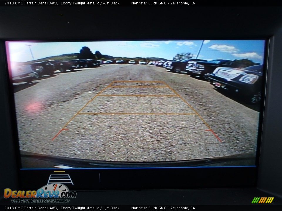 2018 GMC Terrain Denali AWD Ebony Twilight Metallic / ­Jet Black Photo #18