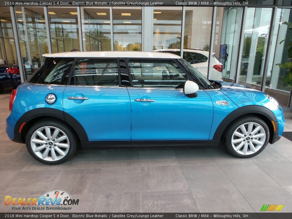 Electric Blue Metallic 2018 Mini Hardtop Cooper S 4 Door Photo #1