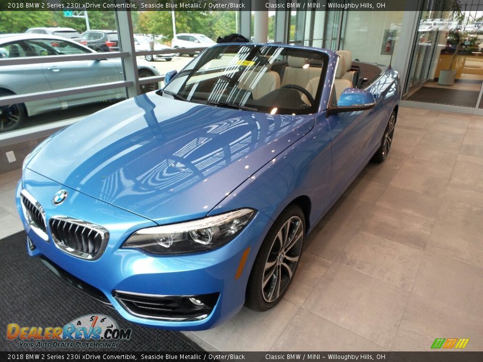 Seaside Blue Metallic 2018 BMW 2 Series 230i xDrive Convertible Photo #3