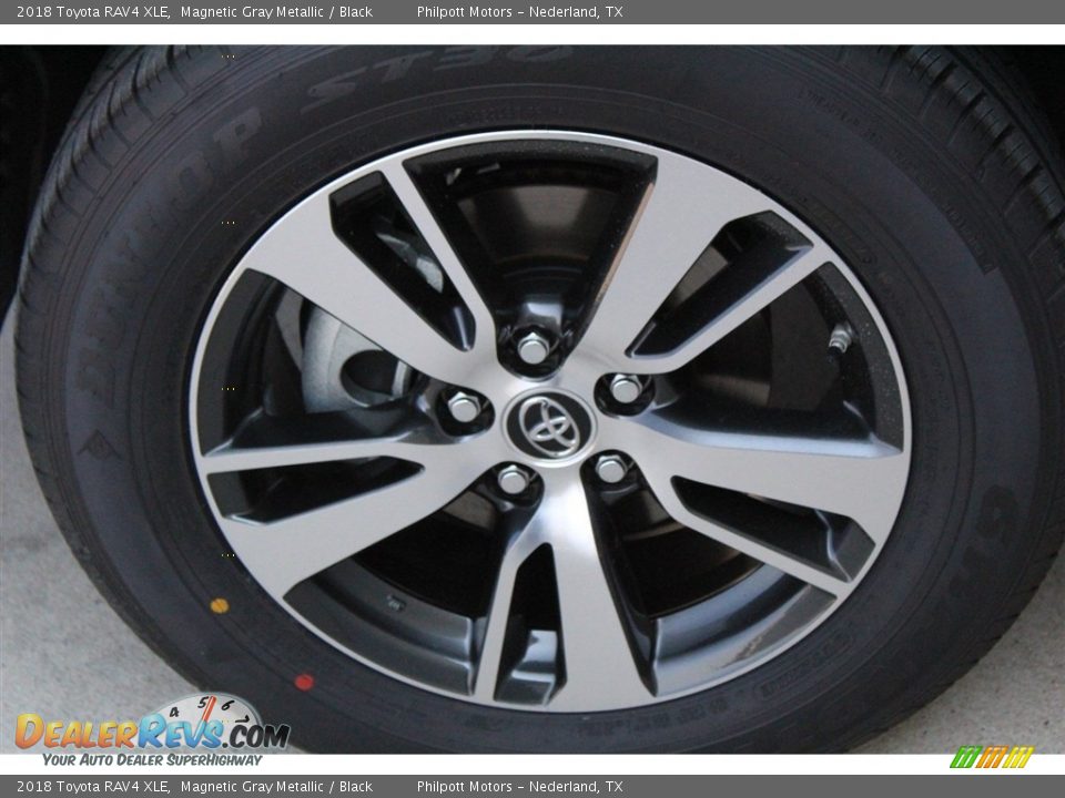 2018 Toyota RAV4 XLE Magnetic Gray Metallic / Black Photo #5