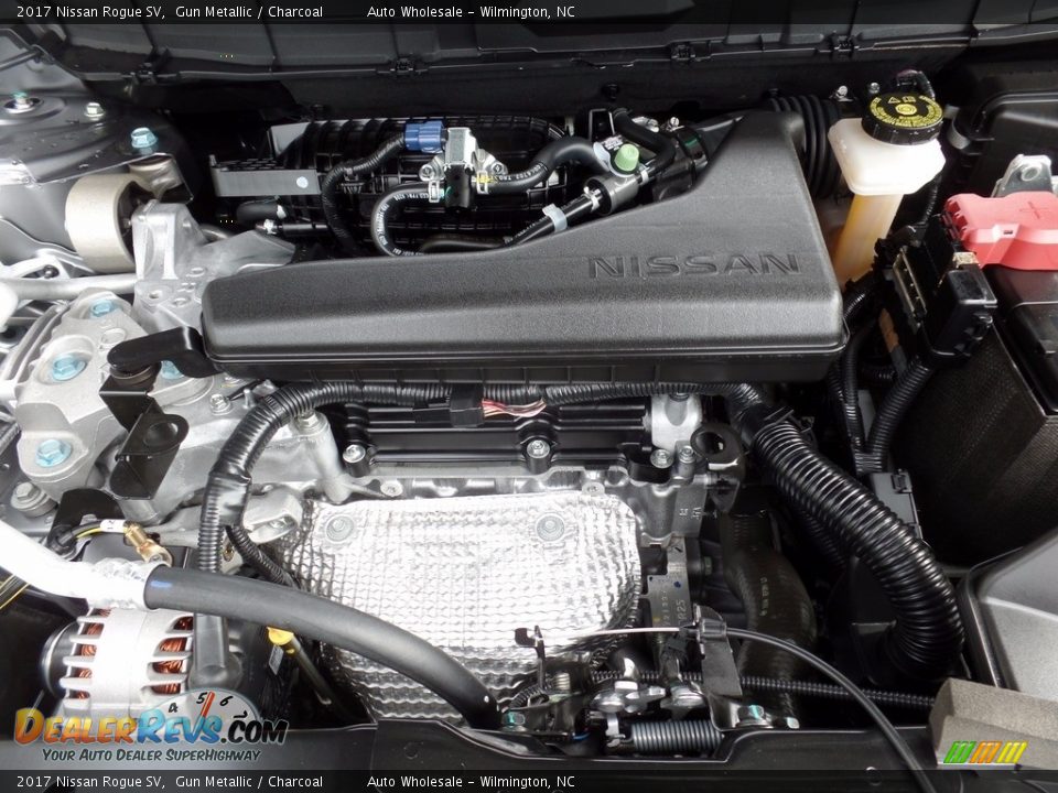 2017 Nissan Rogue SV Gun Metallic / Charcoal Photo #6