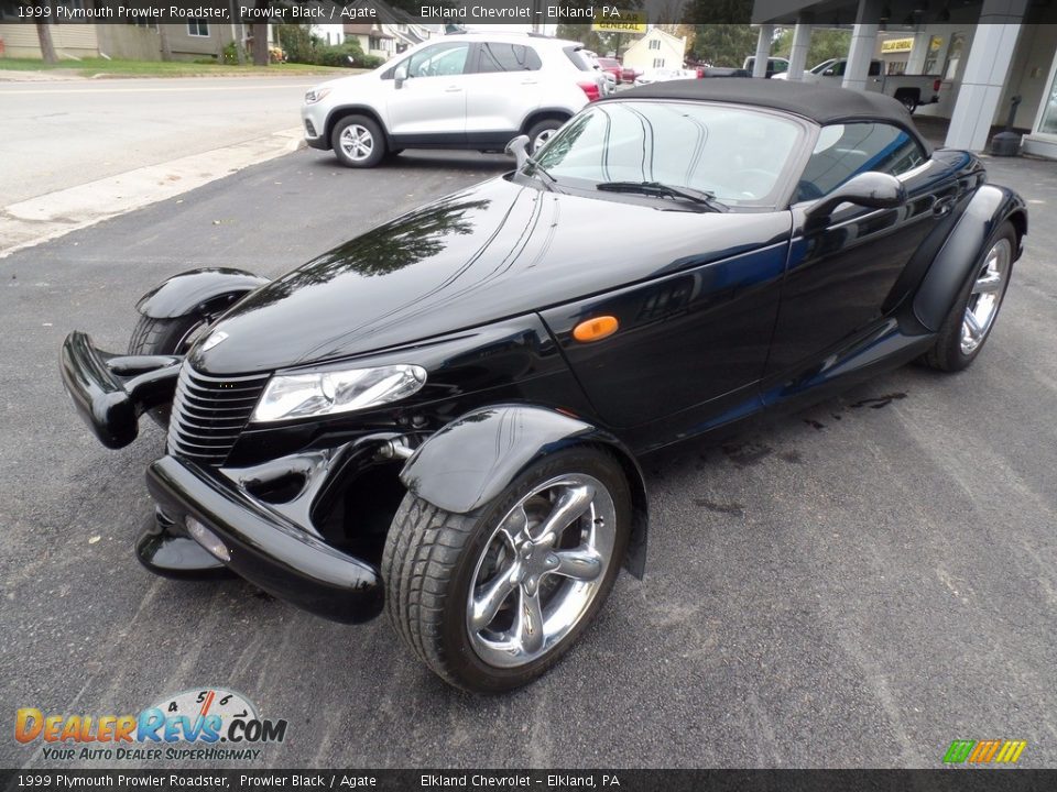 1999 Plymouth Prowler Roadster Prowler Black / Agate Photo #2