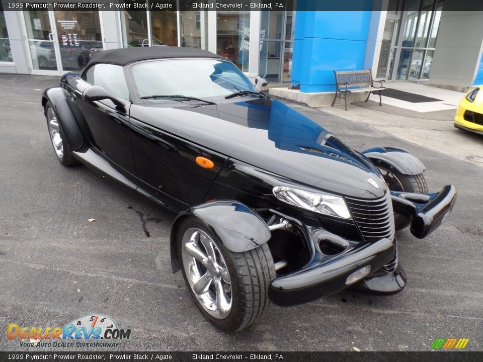 1999 Plymouth Prowler Roadster Prowler Black / Agate Photo #4