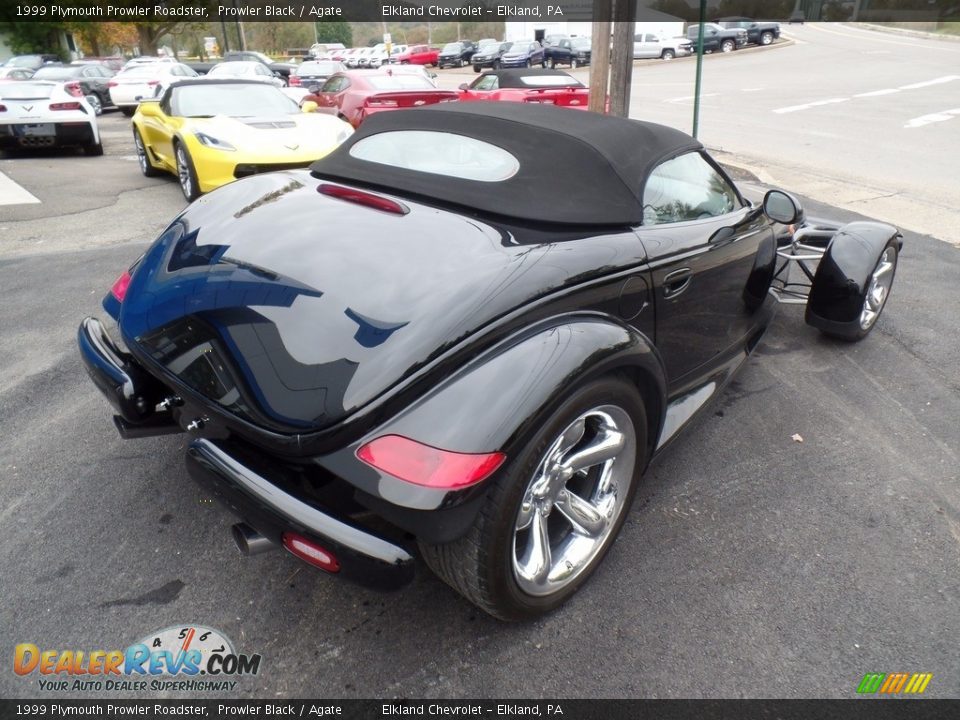 1999 Plymouth Prowler Roadster Prowler Black / Agate Photo #6