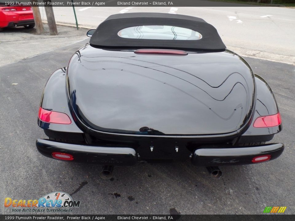 1999 Plymouth Prowler Roadster Prowler Black / Agate Photo #7