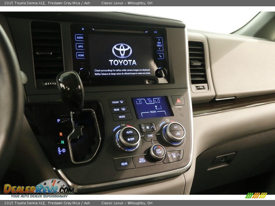 2015 Toyota Sienna XLE Predawn Gray Mica / Ash Photo #9