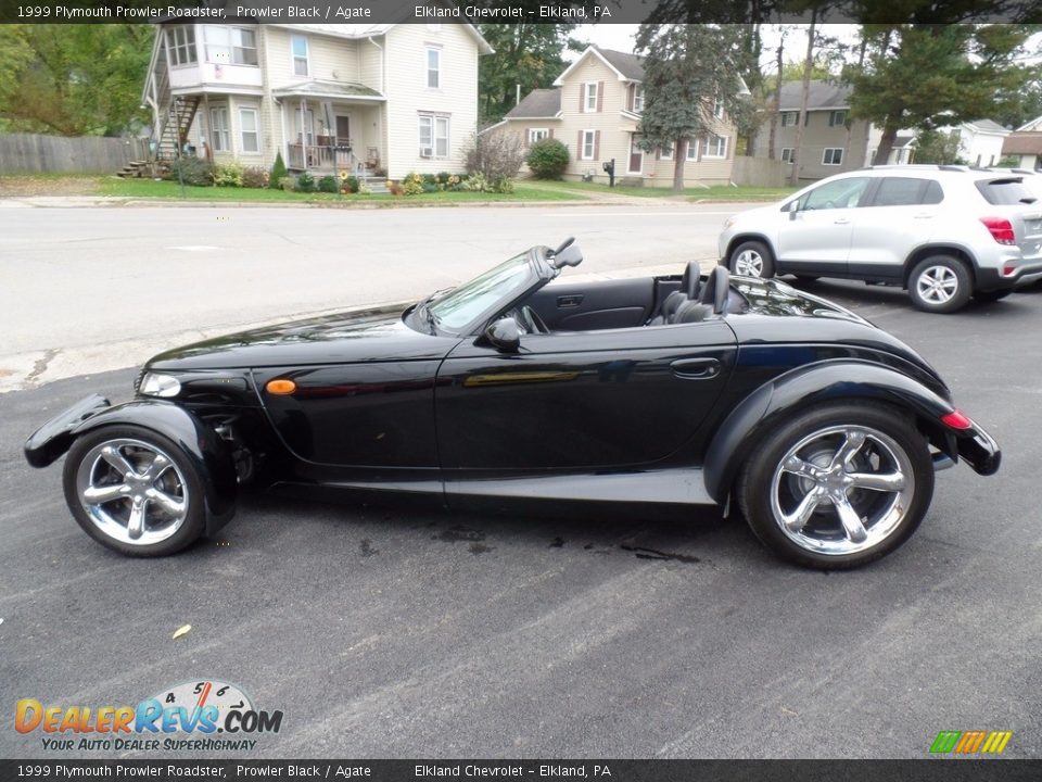 1999 Plymouth Prowler Roadster Prowler Black / Agate Photo #9