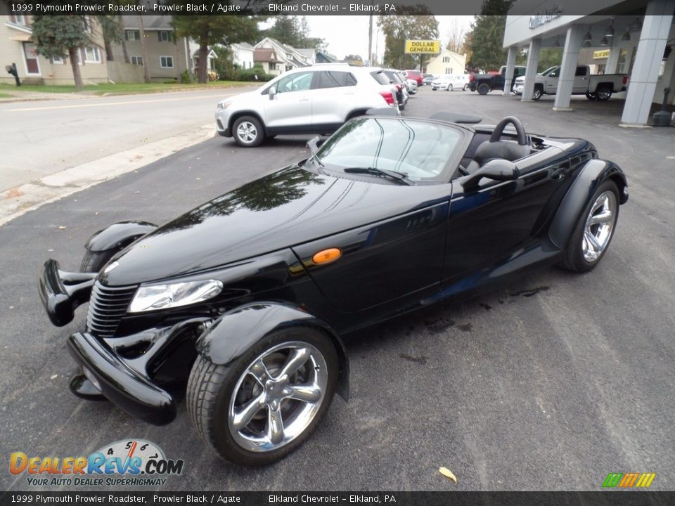 1999 Plymouth Prowler Roadster Prowler Black / Agate Photo #10