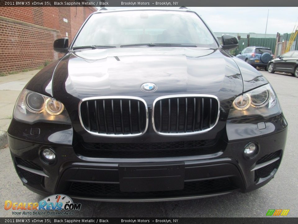 2011 BMW X5 xDrive 35i Black Sapphire Metallic / Black Photo #3