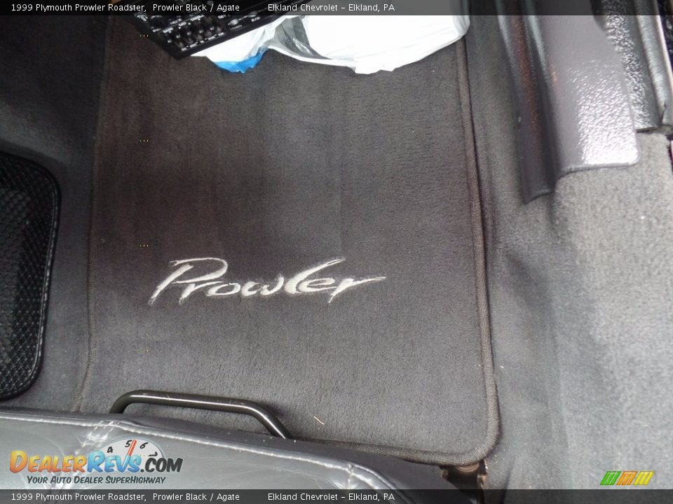 1999 Plymouth Prowler Roadster Prowler Black / Agate Photo #25