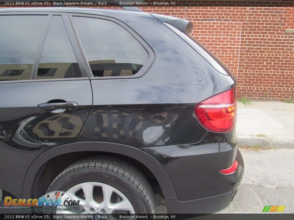 2011 BMW X5 xDrive 35i Black Sapphire Metallic / Black Photo #7