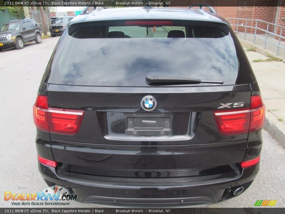 2011 BMW X5 xDrive 35i Black Sapphire Metallic / Black Photo #9