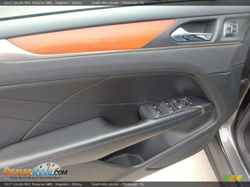 2017 Lincoln MKC Reserve AWD Magnetic / Ebony Photo #19