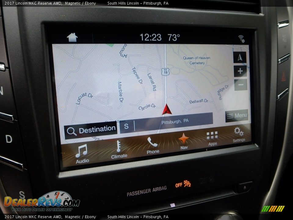 2017 Lincoln MKC Reserve AWD Magnetic / Ebony Photo #21