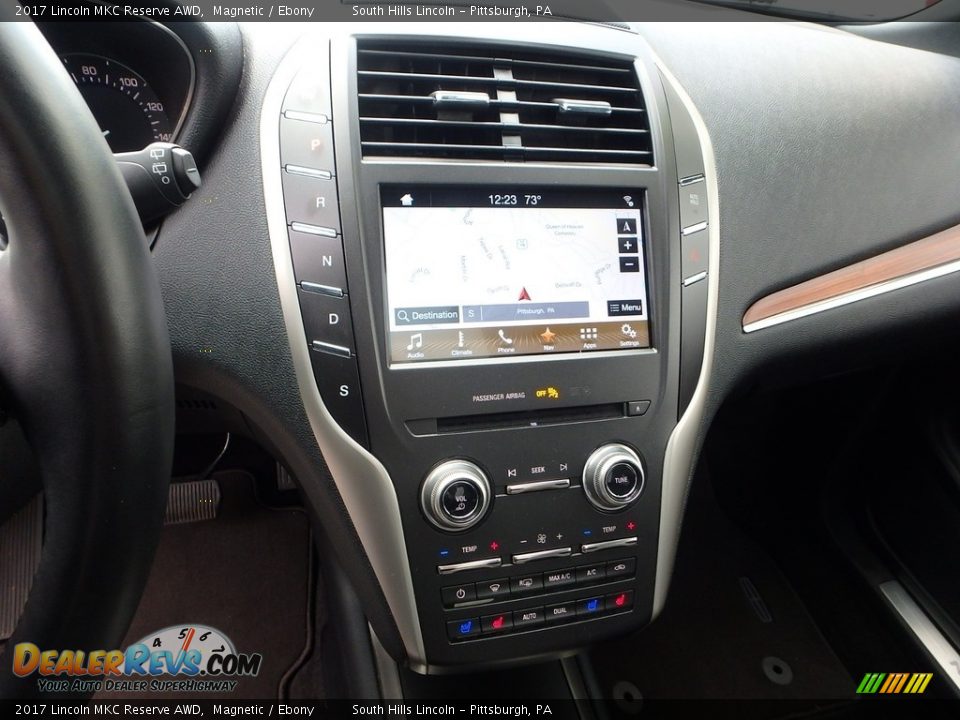 2017 Lincoln MKC Reserve AWD Magnetic / Ebony Photo #22