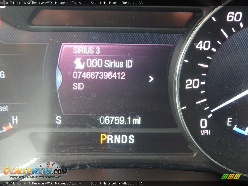 2017 Lincoln MKC Reserve AWD Magnetic / Ebony Photo #24