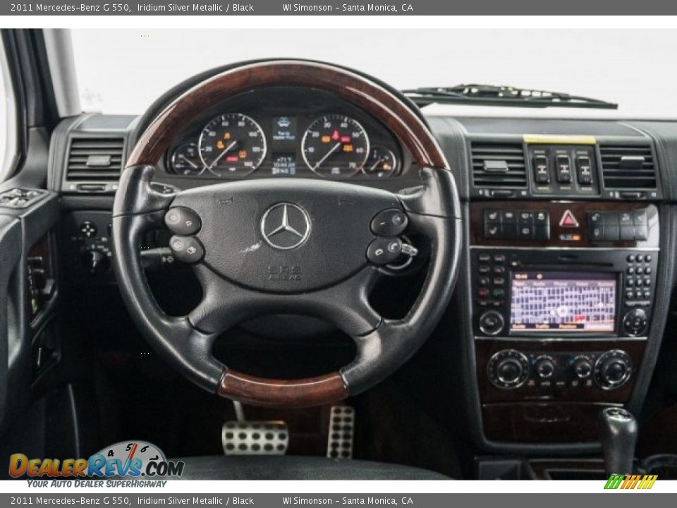 2011 Mercedes-Benz G 550 Iridium Silver Metallic / Black Photo #4