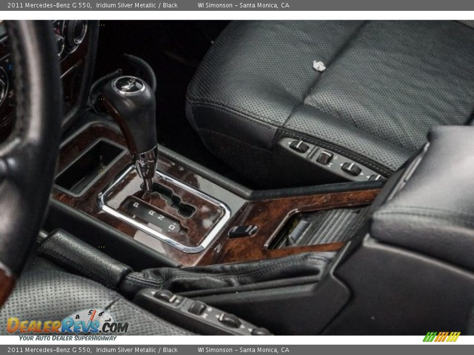 2011 Mercedes-Benz G 550 Iridium Silver Metallic / Black Photo #8