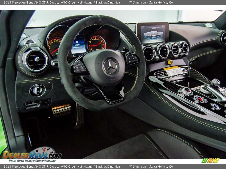 Dashboard of 2018 Mercedes-Benz AMG GT R Coupe Photo #5
