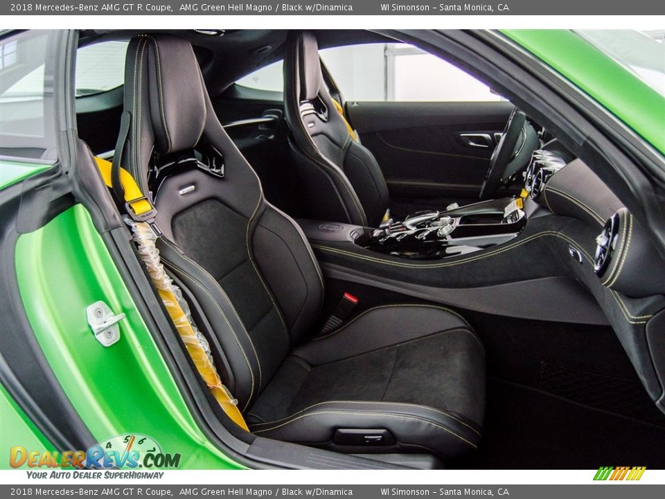 Front Seat of 2018 Mercedes-Benz AMG GT R Coupe Photo #6