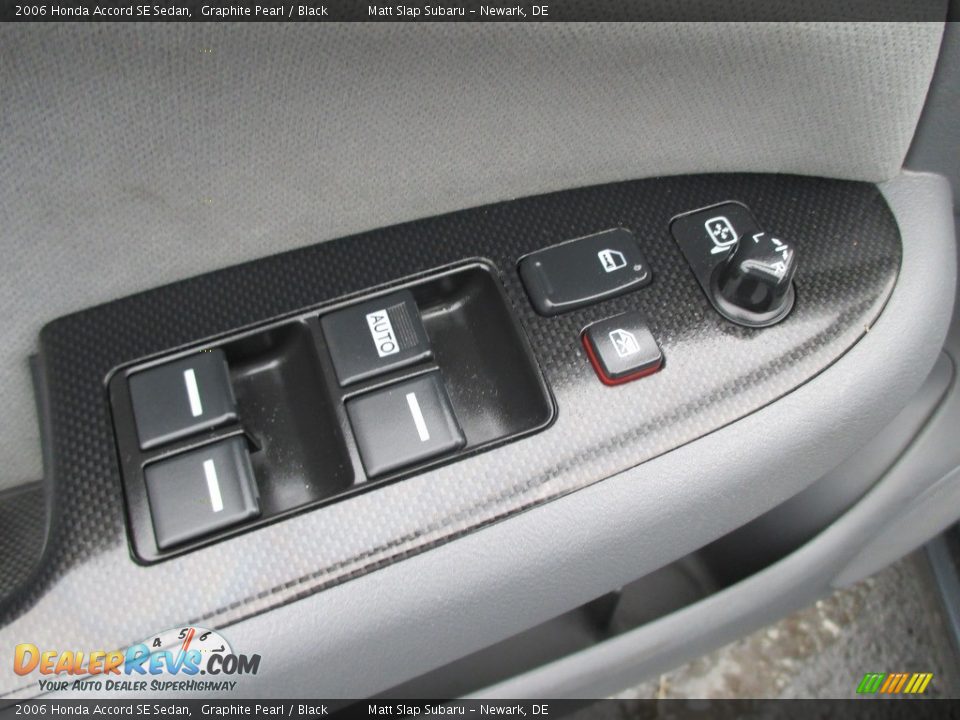 2006 Honda Accord SE Sedan Graphite Pearl / Black Photo #14