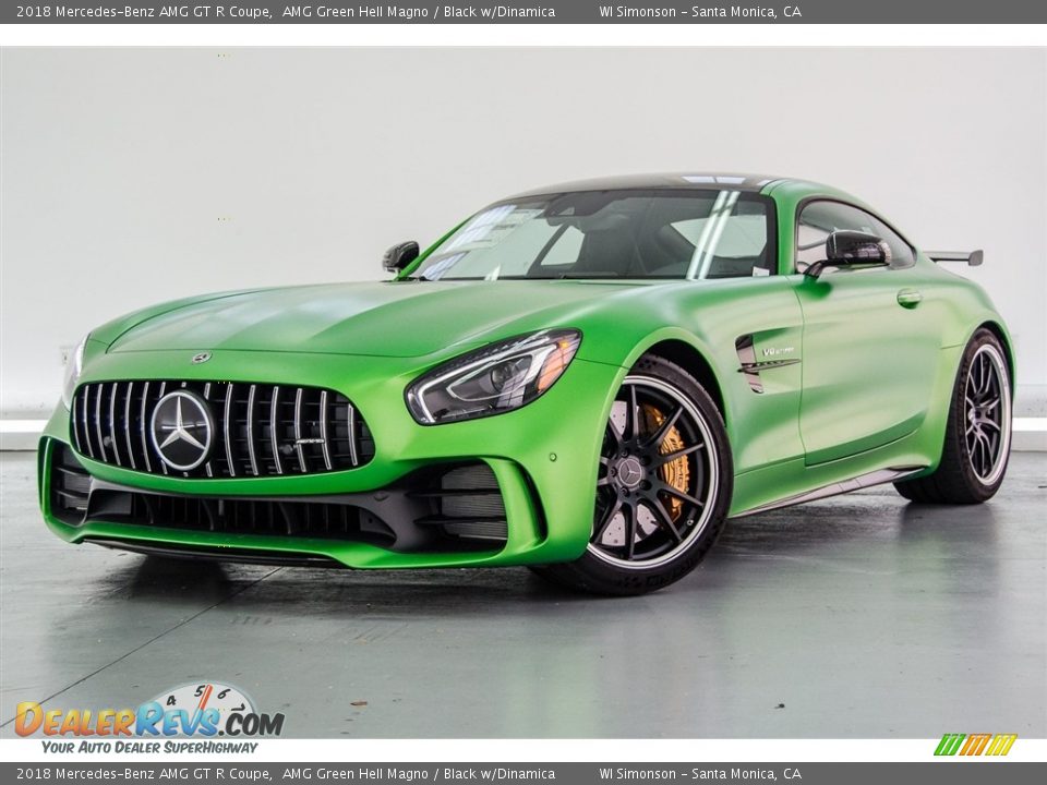 Front 3/4 View of 2018 Mercedes-Benz AMG GT R Coupe Photo #13