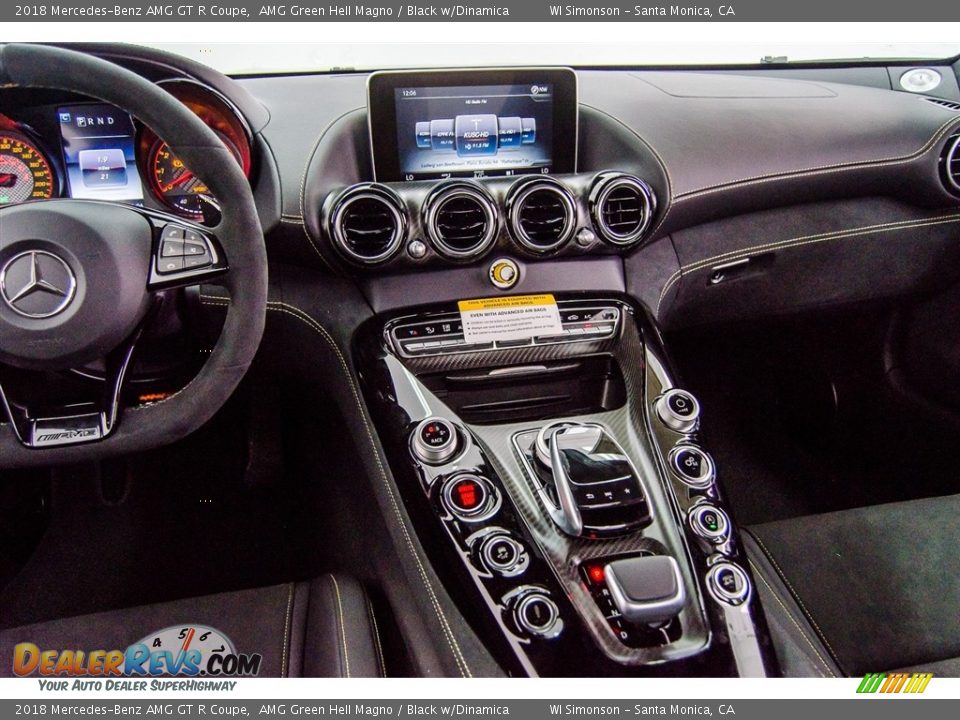 Dashboard of 2018 Mercedes-Benz AMG GT R Coupe Photo #17