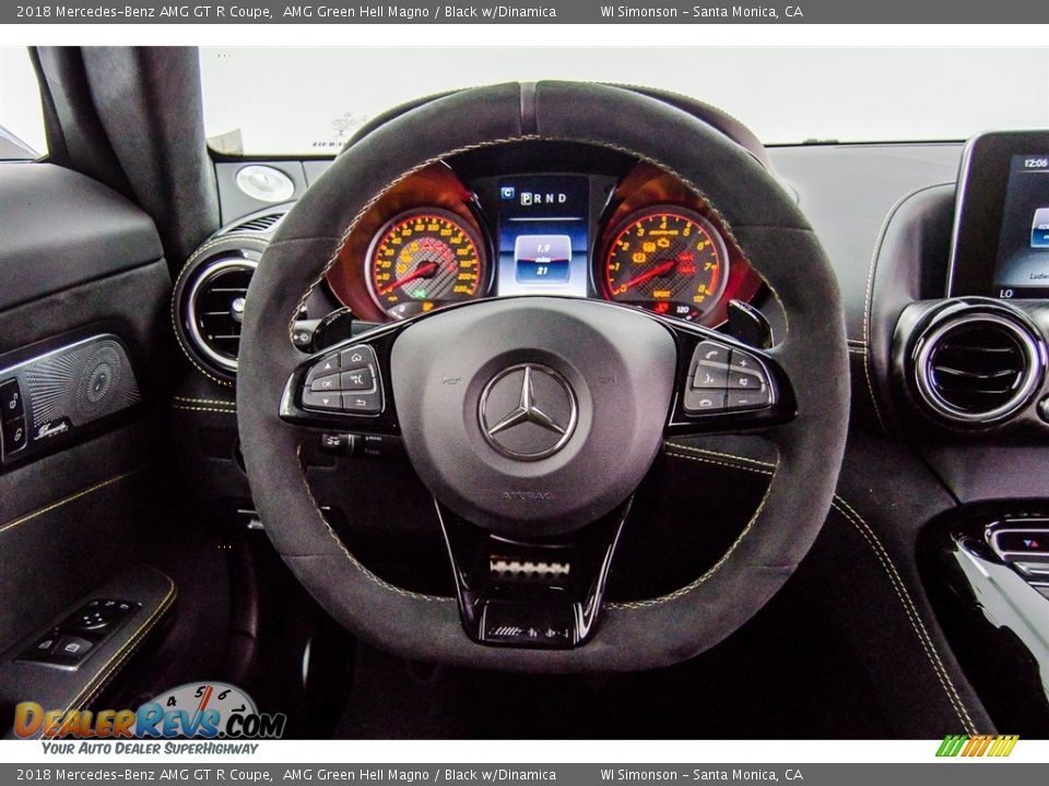 2018 Mercedes-Benz AMG GT R Coupe Steering Wheel Photo #19