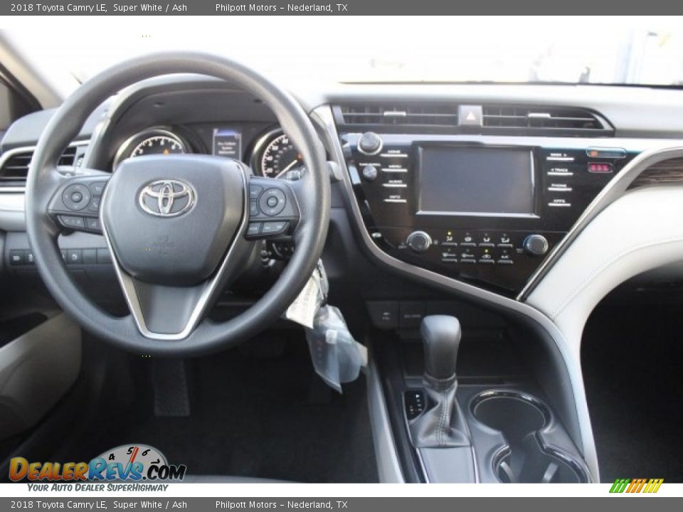 2018 Toyota Camry LE Super White / Ash Photo #19