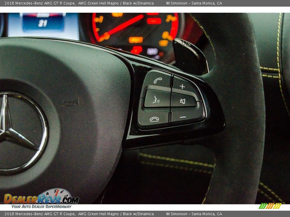 Controls of 2018 Mercedes-Benz AMG GT R Coupe Photo #20