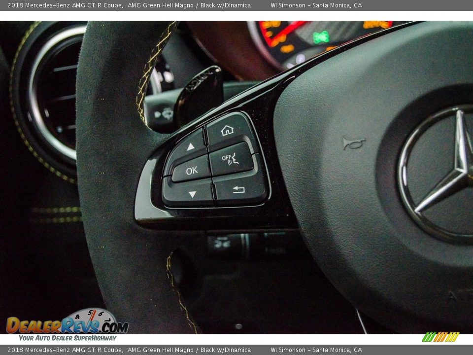 Controls of 2018 Mercedes-Benz AMG GT R Coupe Photo #21