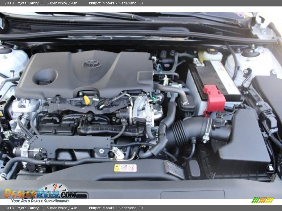 2018 Toyota Camry LE Super White / Ash Photo #22