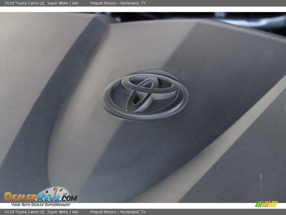 2018 Toyota Camry LE Super White / Ash Photo #23