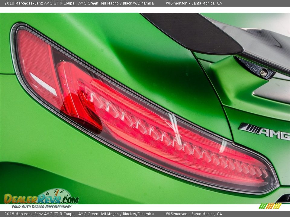 2018 Mercedes-Benz AMG GT R Coupe AMG Green Hell Magno / Black w/Dinamica Photo #25