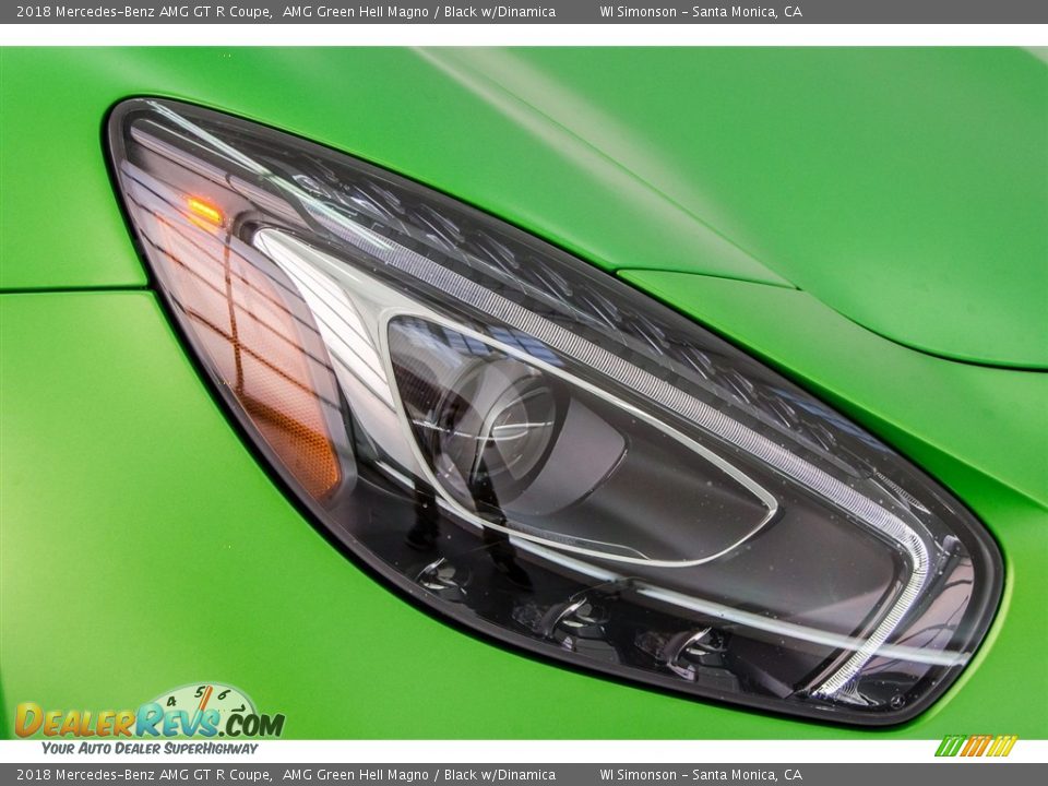2018 Mercedes-Benz AMG GT R Coupe AMG Green Hell Magno / Black w/Dinamica Photo #32