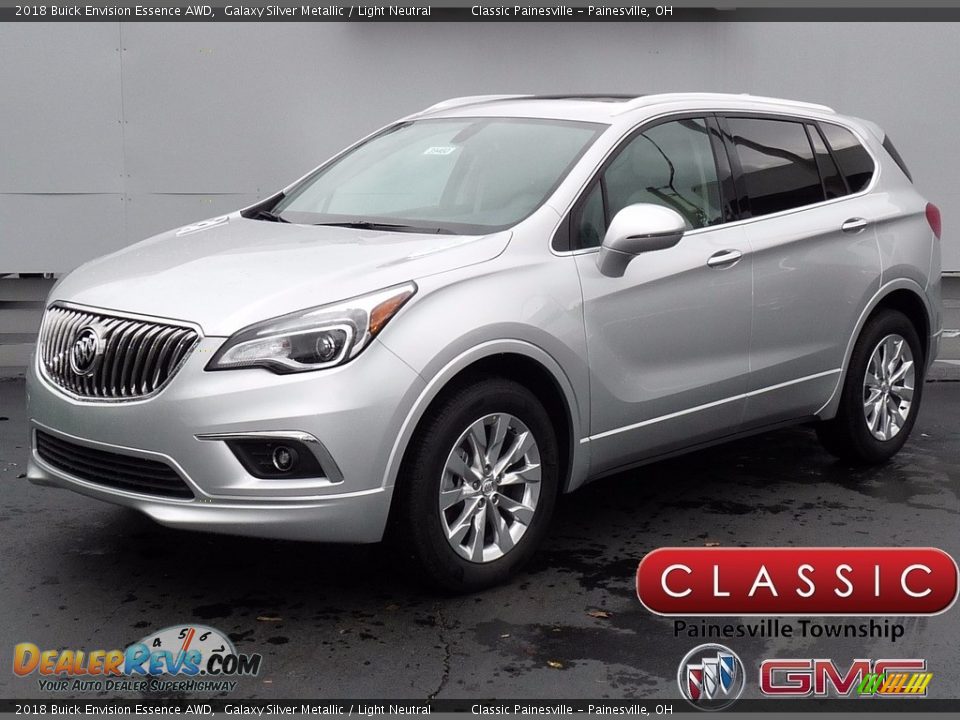 2018 Buick Envision Essence AWD Galaxy Silver Metallic / Light Neutral Photo #1